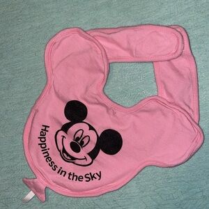 Tokyo Disney Resort Baby Bib Mickey Balloon Pink Happiness in the Sky